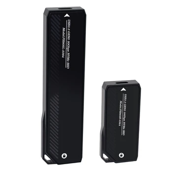 Portatīvo Alumīnija M. 2 NVMe SSD Būra Ātri USB C USB3.2 Gen2x2 20Gbps Adapteris 2230/2242/2260/2280 SSD disks 4TB