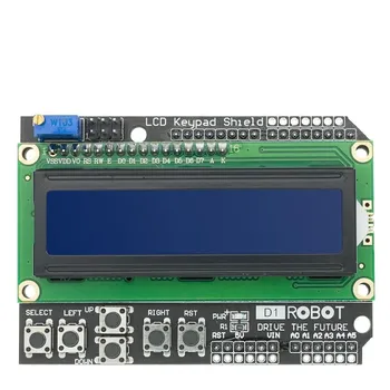 LCD Tastatūras Vairogs LCD1602 LCD 1602 Modulis Displejs zila ekrāna Arduino