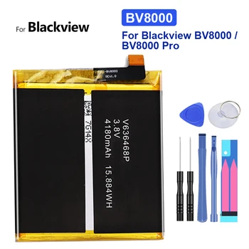 4180mAh Augstas Kvalitātes Rezerves Mobilā Tālruņa Akumulatoru Blackview BV8000 BV 8000 / BV8000 Pro BV8000Pro Smartphon Baterijas