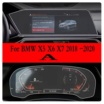 Auto GPS Navigācijas Ekrāna Aizsargs, Plēve, auto piederumi BMW X5 X6 X7 G05 G06 G07 2019 2020 Rūdīts Stikls