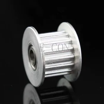 1gb GT2 16 Zobi, 3mm Urbuma diametrs 6,5 mm platums Alumīnija Laika Jostas Idler Trīsi Ar Gultņu 3D Printeri