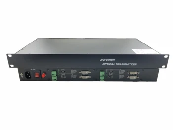 DVI Video/Datu/Audio Extender Vairāk Šķiedrvielu 20KM
