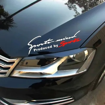 Tautas 1GB Black Red Sacīkšu Auto Auto Atstarojošs TRD Auto Vinila Grafikas Decal vēstuli personības cars Uzlīmes 19cmx7cm