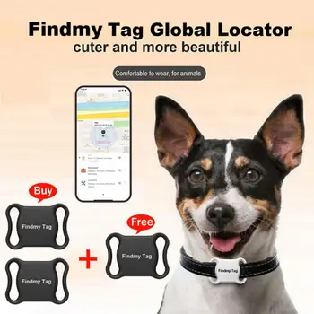 GPS Smart Ūdensizturīgs Pet Locator Mini GPS Tracker Anti-Zaudēts Bluetooth atrašanās vietas Izsekošanas Apkakles Kaķis Suņiem Pozicionēšanas Atrast
