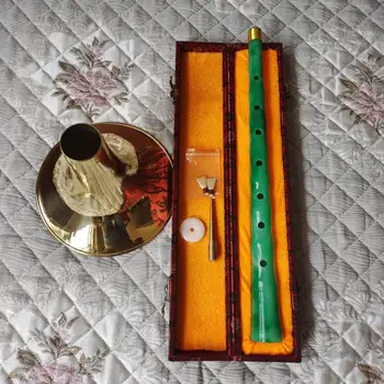 Ķīniešu Stilā Tradicionālo Imitācija Jade Suona Ragu Tautas Skatuves Sniegumu Profesionālās Suona Ragu Woodwind Instruments