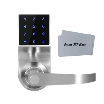 Magnētisko Karšu Indukcijas Elektroniskā Durvju Bloķēšana Home & Office Security, Touchscreen