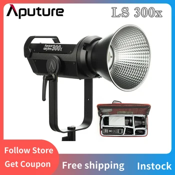 Aputure LS 300X 2700-6500K 350W V-mount Bi-Color LED Video Gaisma Vētra Profesiju Fotogrāfija Apgaismojums, Multi Kontroles Atbalsta