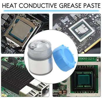 20g Sudraba Thermal Grease Ielīmējiet Savienojums Chipset Dzesēšanas Par CPU, GPU HY710