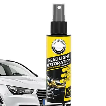 Lukturu Atjaunošanas Izsmidzināmā Šķidruma Izsmidzināšanas Auto Gaismas Tīrāku Polisher UV Izturīgs Ilgstošām Galvas Gaismas Pārklājums Spray