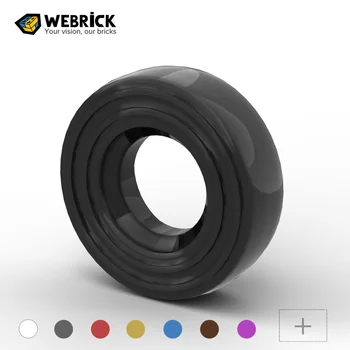 10PCS Webrick High-Tech Apkopot Daļiņu 3139 8mm Riteņi, Celtniecības Bloki Komplekts ar Maināmiem Daļa Rotaļlietas Bērniem Dāvanas