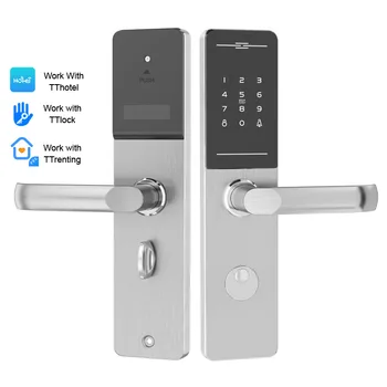 Mājas Drošības Smart Fechadura Eletronica Bluetooth Ciparu Elektroniskās Durvju Slēdzenes Ar TTlock App