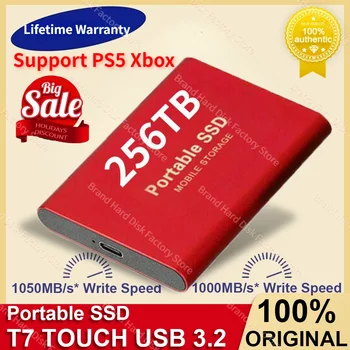 SSD T7 Touch Portatīvo Cieto Disku 256TB 2TB 4TB Ārējo Cieto Disku Mobilo Cieto Disku Klēpjdators, Desktop PC Xbox Ps5